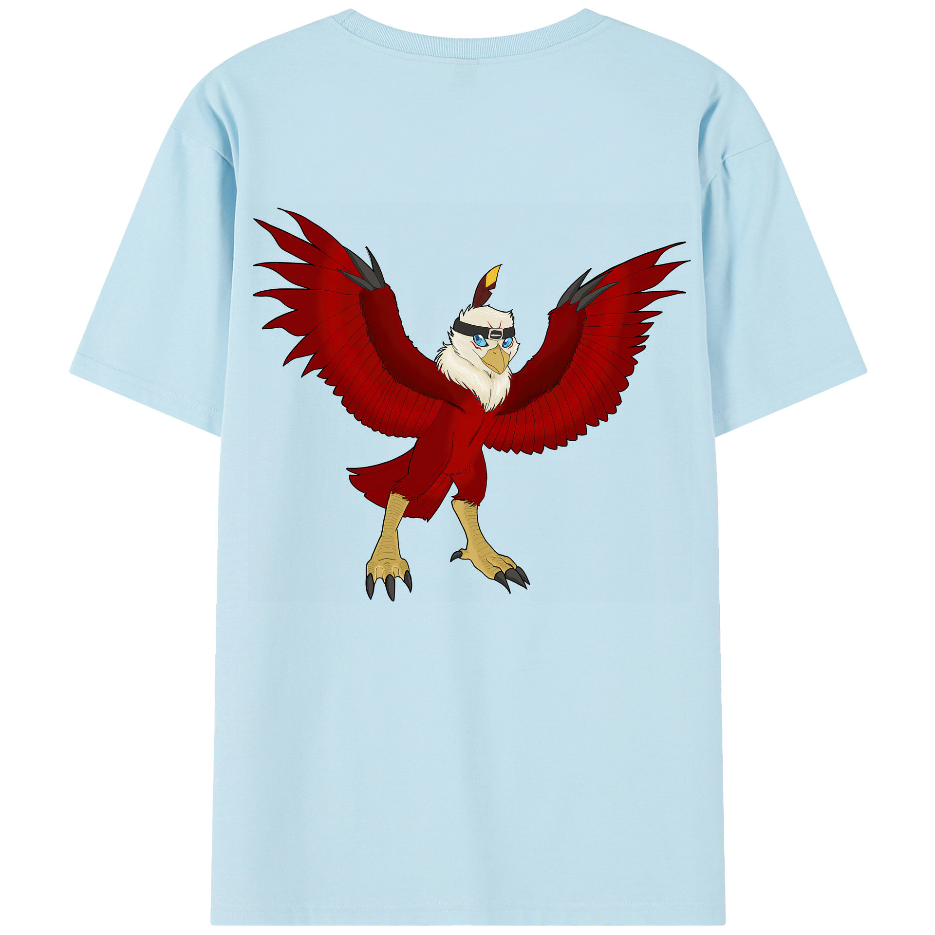 （画像用） Digimon デジタルモンスター/デジモン 綿100％半袖Tシャツ（背面プリント）